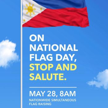 STOP AND SALUTE for the National Flag Day